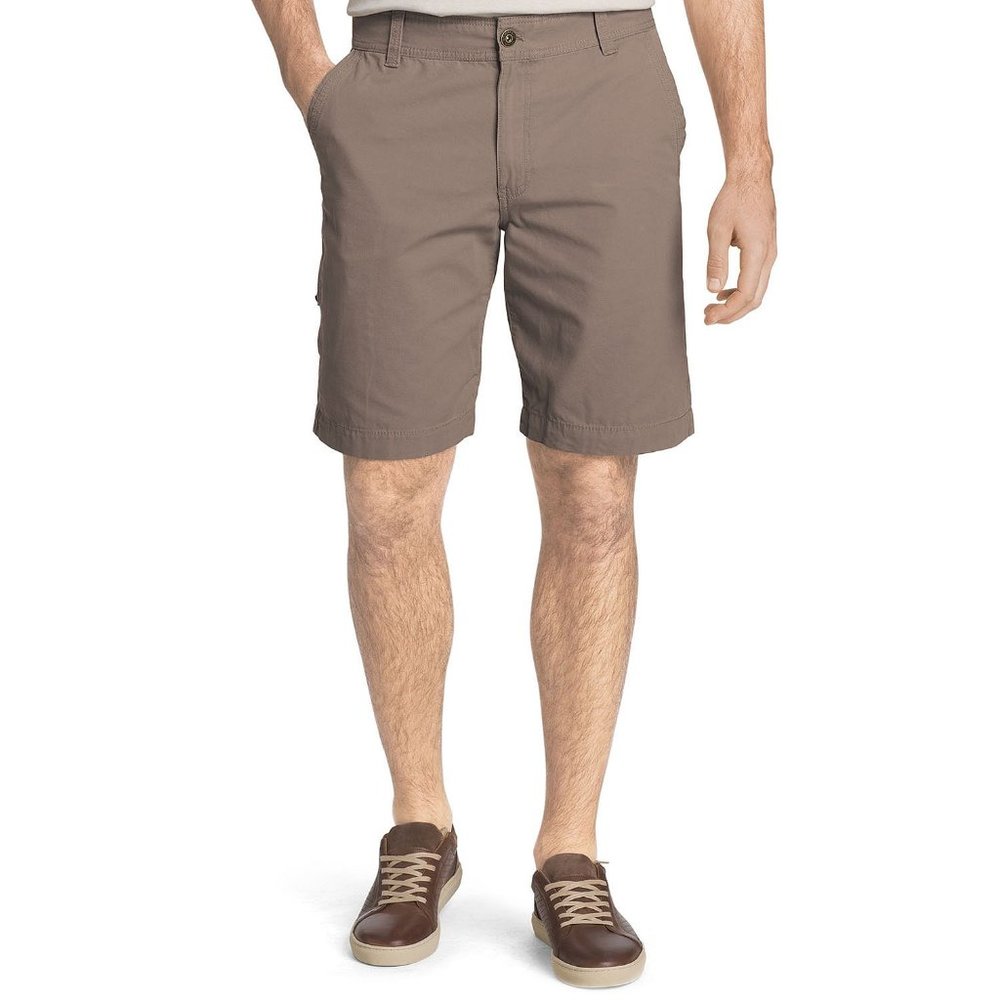 G.H. Bass Canvas Terrain Men's Shorts - NWT - Olive Brown